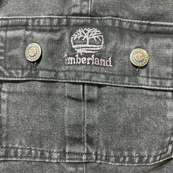 Vintage timberland black cargo jorts - Picture 4 of 7